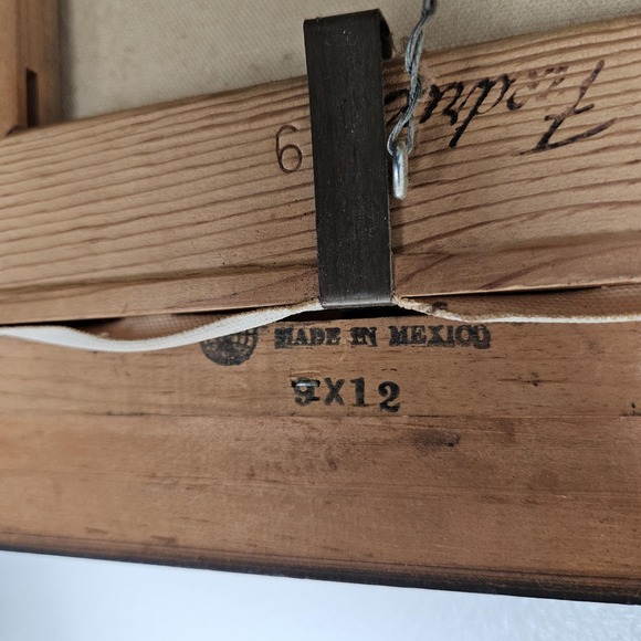 Vintage Barn Landscape Painting Framed‎ Wall Art Country Farmhouse Decor 9x12 - Picture 3 of 9